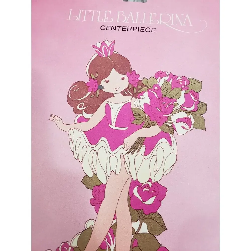 NEW Vintage Birthday Party Decor LOT Ballerina Ballet Dance Centerpiece Die‎ Cut